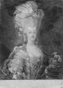 Marie Antoinette d'Autriche, reine de France by ? (Bibliothèque nationale de France - Paris, France) Wm detint