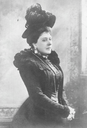 Princess Beatrice wearing a feathered hat