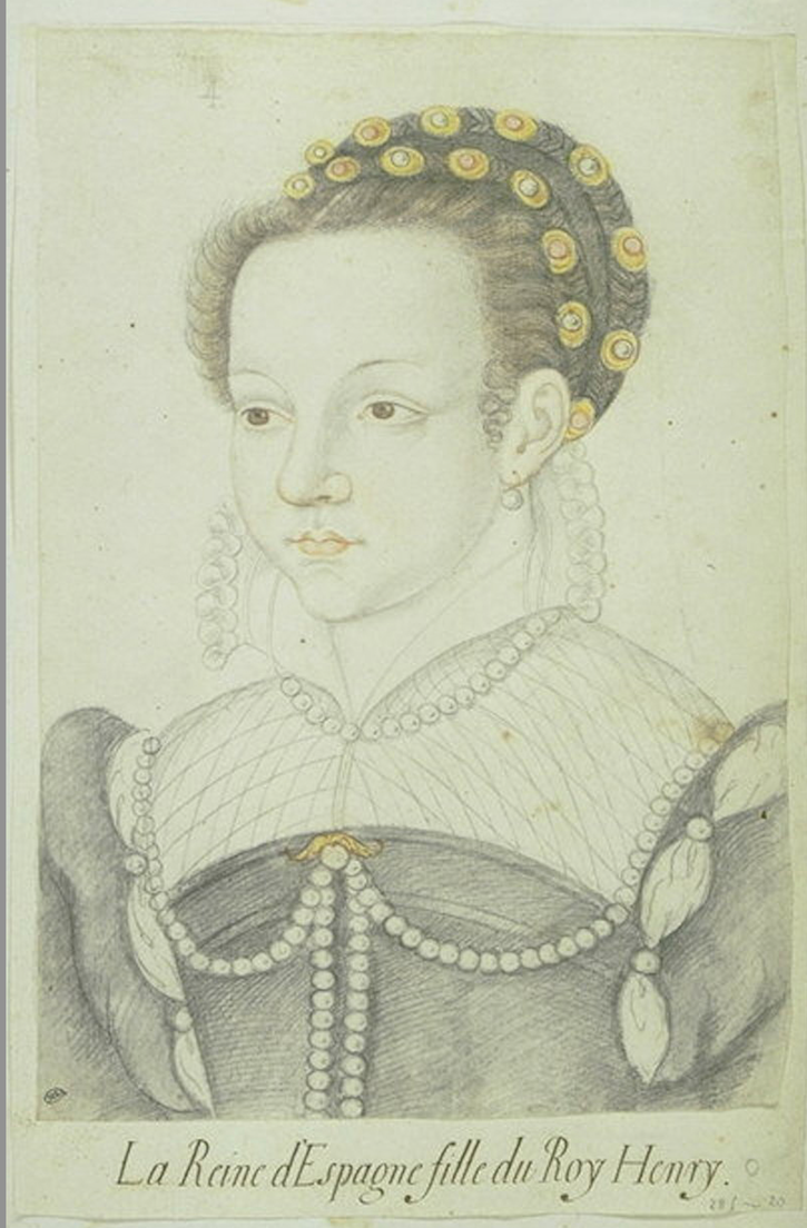 Reine d'Espagne, fille du Roy Henry by ? (Musée du Louvre - Paris, France)