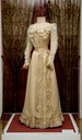 ca. 1888 Sisi's last white gown, she wore it her daughter's engagement party From pinterest.com:bookwoman15:royal-fashion: