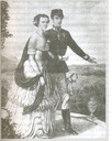 Sisi and Franz Joseph print
