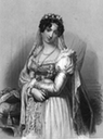 Laure Junot in Napoléonic court dress from The Court of Napoleon