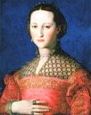 1543 Eleonora di Garzia di Toledo (1553–1576) wife of Don Pietro de' Medici by Agnolo Bronzino (Národní galerie v Praze - Praha Czech Republic)