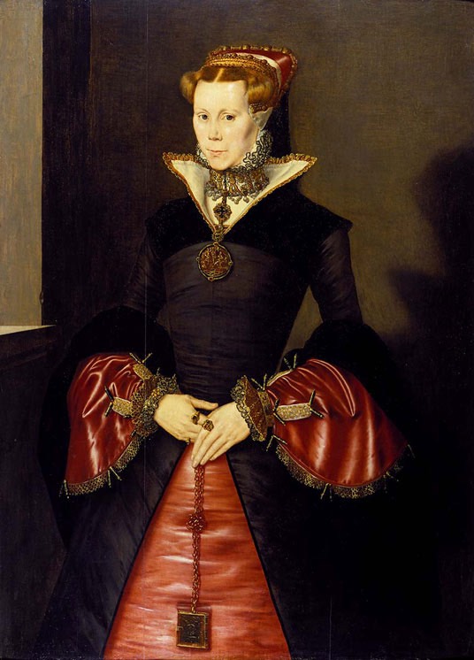 1553 Woman, formerly called Mary Tudor but possibly Jane Grey by Hans Eworth (Fitzwilliam Museum, Cambridge University - Cambridge Cambridgeshire UK)