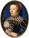 1555 Catherine de Medici attributed to Clouet (Victoria & Albert Museum)