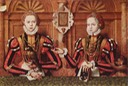 1564 Armgard and Walburgis von Rietberg by Hermann tom Ring (Landesmuseum für Kunst und Kulturgeschichte - Münster, Nordrhein-Westfalen, Germany) Wm