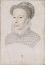 1570 Marguerite de Valois by François Clouet (location unknown to gogm)