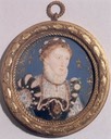 1572 Elizabeth miniature by Nicholas Hilliard (National Portrait Gallery, London)