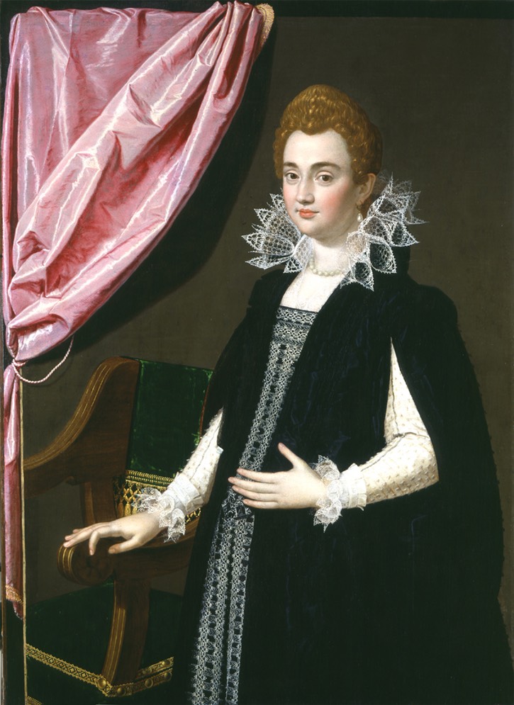 1594 Maria de'Medici, later Queen of France, portrait of a portrait by Scipione Pulzone (Robert Simon Fine Art) From Robert Simon Fine Art's Web site