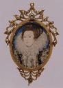 1597 Miniature of an Unknown Lady by Nicholas Hilliard (Metropolitan Museum)