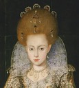 ca. 1606 Princess Elizabeth by Robert Peake (Metropolitan Museum) detail