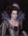 1613 Elizabeth Stuart portrait by ? (National Portrait Gallery, London)