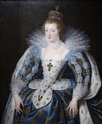 1622-1625 Anne d'Autriche by Peter Paul Rubens (Norton Simon Museum - Pasadena, California USA)