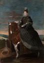 1628-1635 Reina Margarita de Austria, a caballo by Diego Rodríguez de Silva y Velázquez (Museo Nacional del Prado - Madrid Spain)