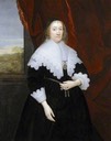 1630s Elizabeth, Lady Coventry, wife to Sir Thomas, first Baron Coventry by Cornelis Janssens van Ceulen (Museums Sheffield - specific location unknown to gogm) From artuk.org