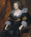 1631-1632 Amalia van Solms by Sir Anthonis van Dyck (Museo Nacional del Prado - Madrid Spain)
