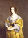 1632-1635 Henrietta Maria by Sir Anthonis van Dyck (private collection)