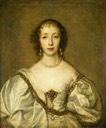 1638 Henrietta Maria by Sir Anthonis van Dyck (Royal Collection)