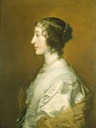 1639 Henrietta Maria by Sir Anthonis van Dyck (Royal Collection)