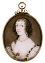 1640-1643 Henrietta Maria by John Hoskins (Fitzwilliam Museum - Cambridge, Cambridgeshire UK)