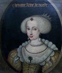 1640 or 1642 Queen Christine of Sweden by ? (location unlnown to gogm) Wp