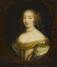 1660 (per Wikipedia) Marguerite Louise d'Orléans by Louis Edouard Rioult (1790-1855) (Châteaux de Versailles et de Trianon - Versailles, Île-de-France, France) photo credit - Gérard Blot