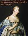 1664 or later (estimated) Elisabeth-Angelique de Montmorency-Boutteville (1626-1695), Duchesse de Mecklembourg-Schwerin by the Beaubrun brothers studio (Châteaux de Versailles et de Trianon - Versailles, Île-de-France, France)