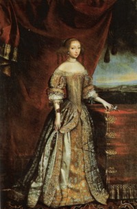 1667 Queen Charlotte Amalie by Salomon Duarte (Frederiksborg Slot - Hillerod Denmark)