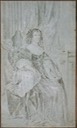 1670s to 1680s Queen Catherine of Braganza by Sir Peter Lely (Hermitage)
