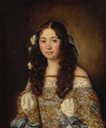 1675 (before) Laura Chigi by Jacob Ferdinand Voet (auctioned by Sotheby's) From Sotheby's Web site despot decrack