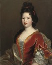 1682-1683 Diane-Gabrielle de Damas de Thianges, duchesse de Nevers by Pierre Mignard (location unknown to gogm)