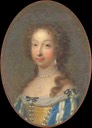 1685 Marie Anne Victoire, Dauphine of France by Jean Marie Ribou (location unknown to gogm)