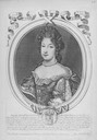 1690 Marie Anne Christine Victoire de Bavière, dauphine de France par Nicolas de Larmessin (Bibliothèque nationale de France)