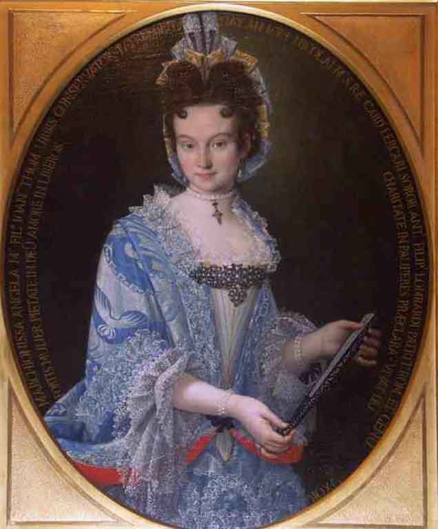 1710 Marquesa Angeka Maria Lombardi by ? (The Walters Art Museum - Baltimore, Maryland USA)