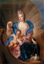 1712 Portrait of Countess of Cosel with son as Cupido by Francois de Troy (Muzeum Kolekcji im. Jana Pawła II - Warsawa Poland)