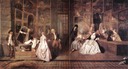 1720 L'Enseigne de Gersaint by Antoine Watteau (Schloß Charlottenburg, Berlin Germany)