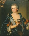 1734 Marie Madeleine Mazade by Hyacinthe Rigaud (location unknown to gogm)