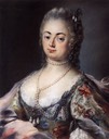 1740-1742 Cornelia Foscolo Balbi by Marianna Carlevaris (Ca' Rezzonico - Venizia, Veneto Italy)