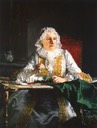 1741 Madame Crozat by Jacques-Andre-Joseph Aved (Musee Fabre, Montpellier)