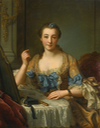 174(?)3 Marquise de Gast by Donatien Nonnotte (1708 - 1785) (auctioned by Sotheby's)