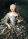 1746 Countess V.A. Sheremeteva by Georg Christoph Grooth (Tretyakov Gallery, Moskva)
