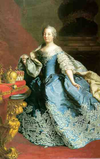 1747-1749 Maria Theresia by Martin van Meytens (location unknown to ...
