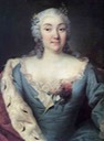 1747 Alexandra Kurakina (1711-1786) by Georg Christoph Grooth (State Hermitage Museum - St. Petersburg, Russia) Wm despot deflaw