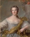 1748 Marie-Louise-Therese-Victoire de France (Madame Victoire) by Jean Marc Nattier (Versailles)