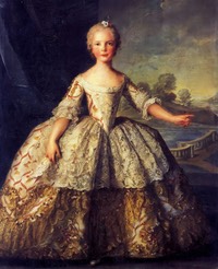 1749 Isabella of Parma by Jean-Marc Nattier (Châteaux de Versailles et de Trianon - Versailles, Île-de-France France) 