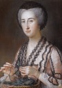 1759 (after) Susanna Hoare (1732-1783) by William Hoare of Bath (auctioned by Sotheby's)