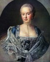 1762 Daria Petrovna Chernysheva-Saltykova by Alexander Roslin (State Pushkin Museum - Moskva, Russia)