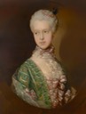 1764-1765 Elizabeth Wrottesley, later Duchess of Grafton by Thomas Gainsborough (National Gallery of Victoria - Melbourne, Victoria, Australia) Google Art Project via Wikimedia