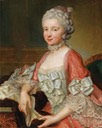 1765 Elisabeth Tscharner, née von Wattenwijl by Johann Nikolaus Grooth (auctioned by Dorotheum) From pinterest baroque women