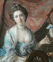 1766-1770 Frances Ann Acland, Lady Hoare by Francis Cotes (Stourhead - Stourton, Wiltshire UK)